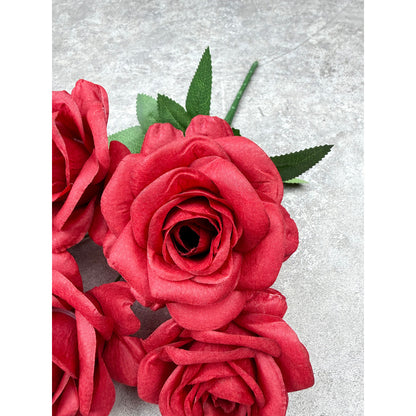 Bouquet bunga P139 UUNA (x5) Mawar Artifisial Dekorasi Tanaman