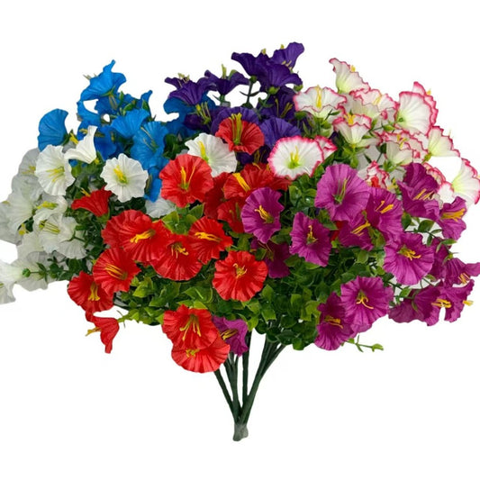 Bouquet bunga BKT 1035 PETUNIA (x21) 7Cbg Bunga Petunia Artifisial Dekorasi Hiasan Seserahan Buket Palsu