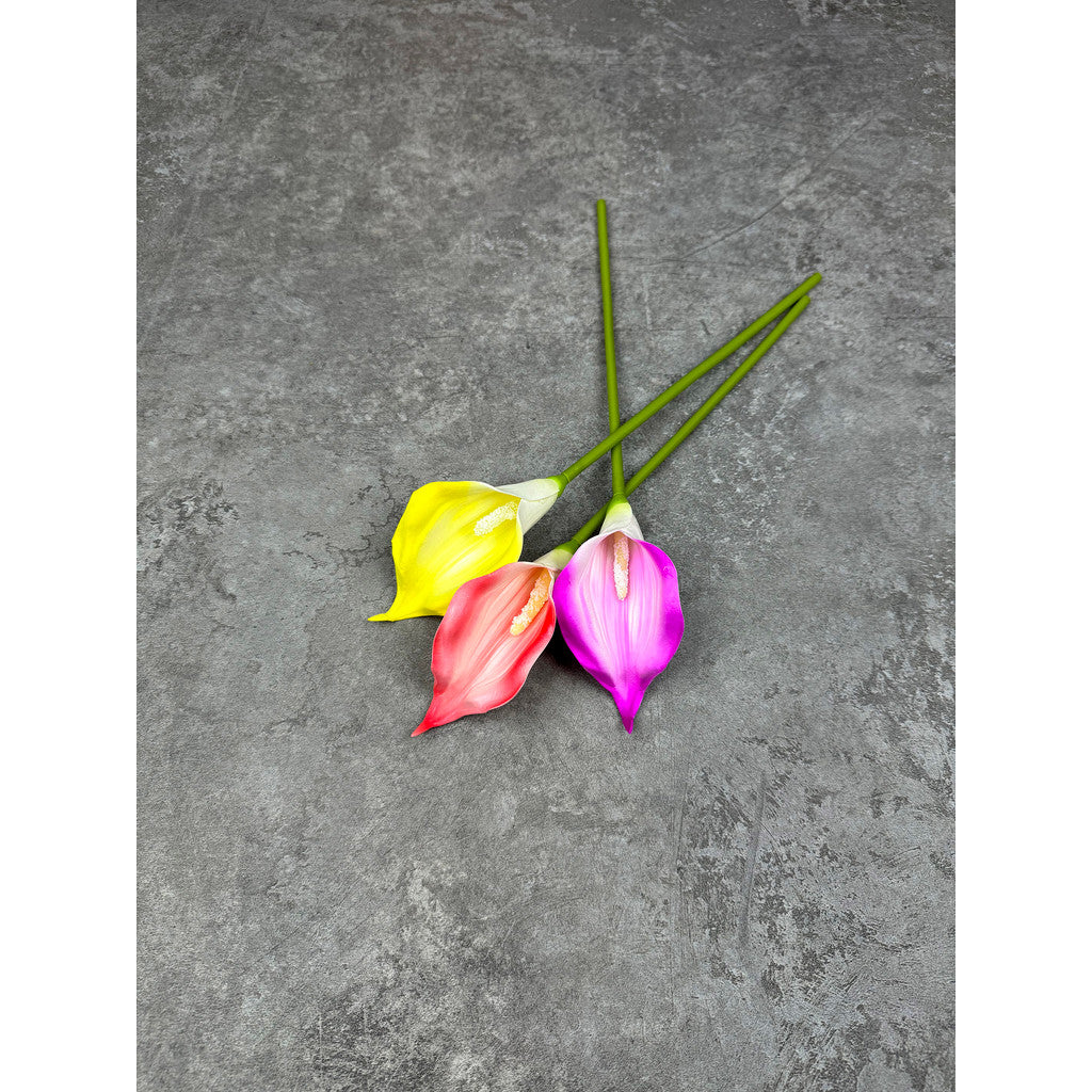 C97 CALLALILI Bunga Plastik CALLA 35CM ARTIFICIAL BUNGA DEKORASI HIAS RUANGAN RUMAH KANTOR STUDIO