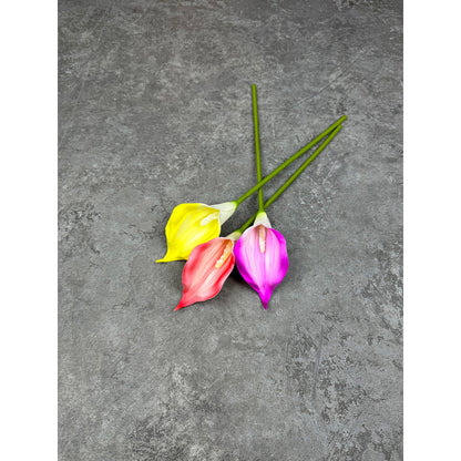 C97 CALLALILI Bunga Plastik CALLA 35CM ARTIFICIAL BUNGA DEKORASI HIAS RUANGAN RUMAH KANTOR STUDIO