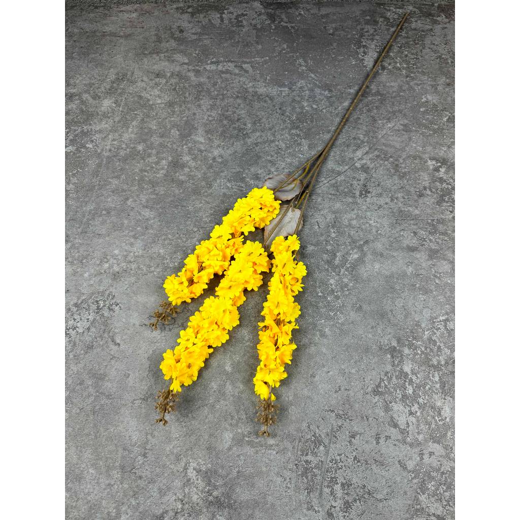 C98 YAKUT Bunga Plastik Hyacinth Eceng Gondok 87CM ARTIFICIAL BUNGA DEKORASI HIAS RUANGAN RUMAH KANTOR STUDIO