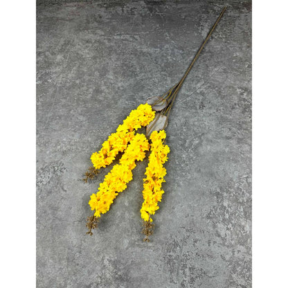 C98 YAKUT Bunga Plastik Hyacinth Eceng Gondok 87CM ARTIFICIAL BUNGA DEKORASI HIAS RUANGAN RUMAH KANTOR STUDIO