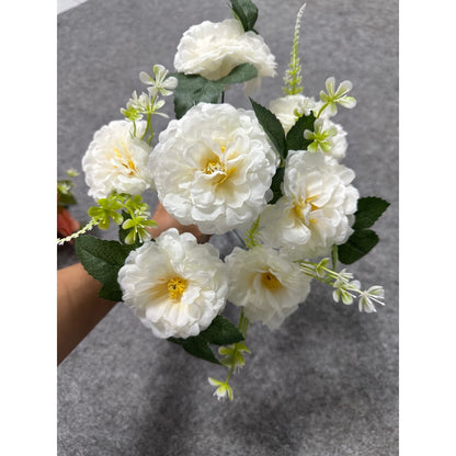Bouquet bunga BKT 1052 SHAVEN (x7) 7Cbg Bunga Artifisial Dekorasi Hiasan Seserahan Buket Palsu