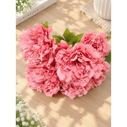 PEONY PUFFY 7 Cabang Flower Palsu Wedding JUMBO