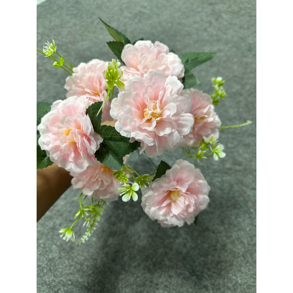 Bouquet bunga BKT 1052 SHAVEN (x7) 7Cbg Bunga Artifisial Dekorasi Hiasan Seserahan Buket Palsu