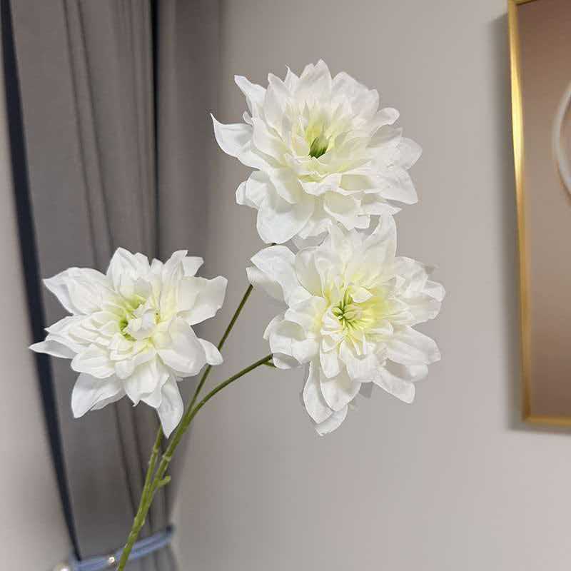 Bouquet bunga C111 DALMAT (x3) Dahlia Artifisial Dekorasi Tanaman
