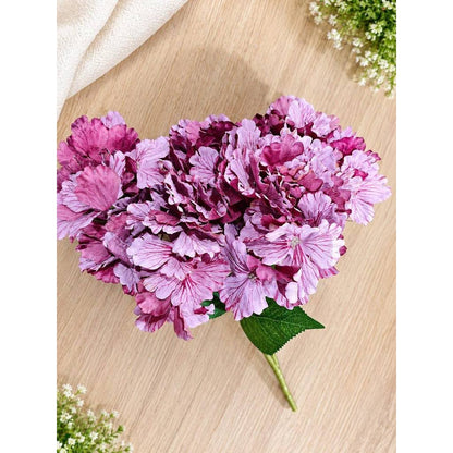 HYDRANGEA BLOOM (x5) / Dekorasi Pernikahan / Artificial Flower / Bunga Hias Plastik / Dekorasi Pelaminan
