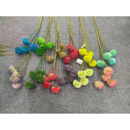 Bouquet C112 FORDANDE Dandelion Daun Artifisial Dekorasi Tanaman