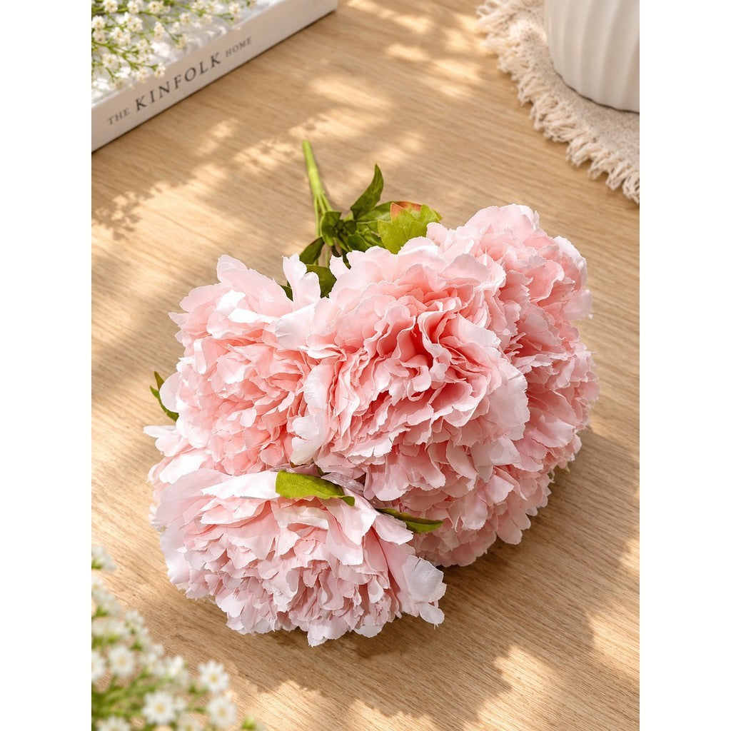 PEONY PUFFY 7 Cabang Flower Palsu Wedding JUMBO