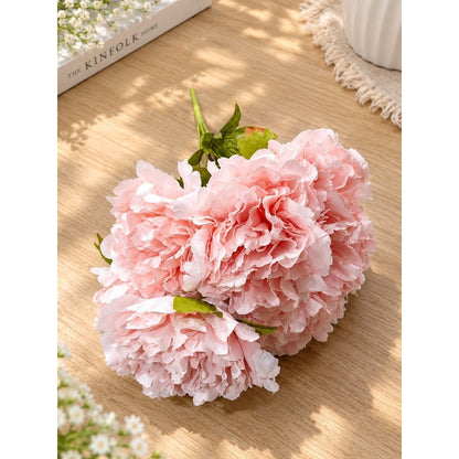 PEONY PUFFY 7 Cabang Flower Palsu Wedding JUMBO