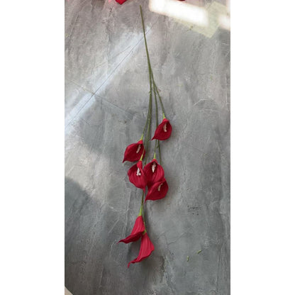 Bouquet C110 CALLA-7HD (x7) Lily Artifisial Dekorasi Tanaman