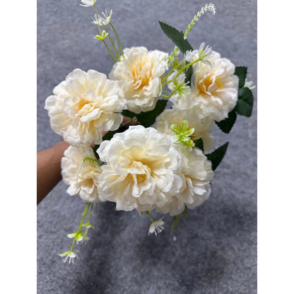 Bouquet bunga BKT 1052 SHAVEN (x7) 7Cbg Bunga Artifisial Dekorasi Hiasan Seserahan Buket Palsu