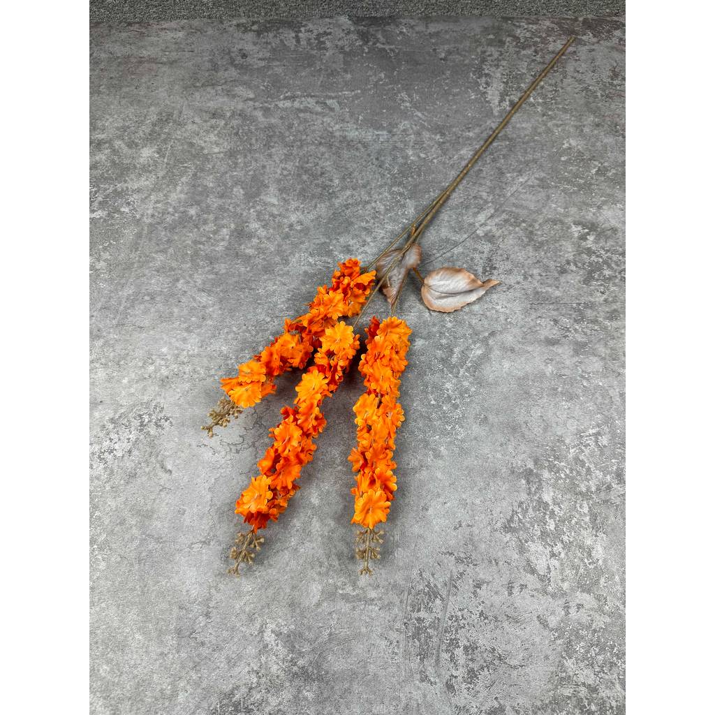 C98 YAKUT Bunga Plastik Hyacinth Eceng Gondok 87CM ARTIFICIAL BUNGA DEKORASI HIAS RUANGAN RUMAH KANTOR STUDIO