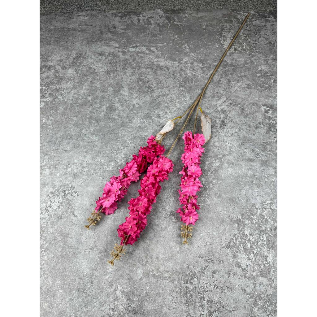C98 YAKUT Bunga Plastik Hyacinth Eceng Gondok 87CM ARTIFICIAL BUNGA DEKORASI HIAS RUANGAN RUMAH KANTOR STUDIO