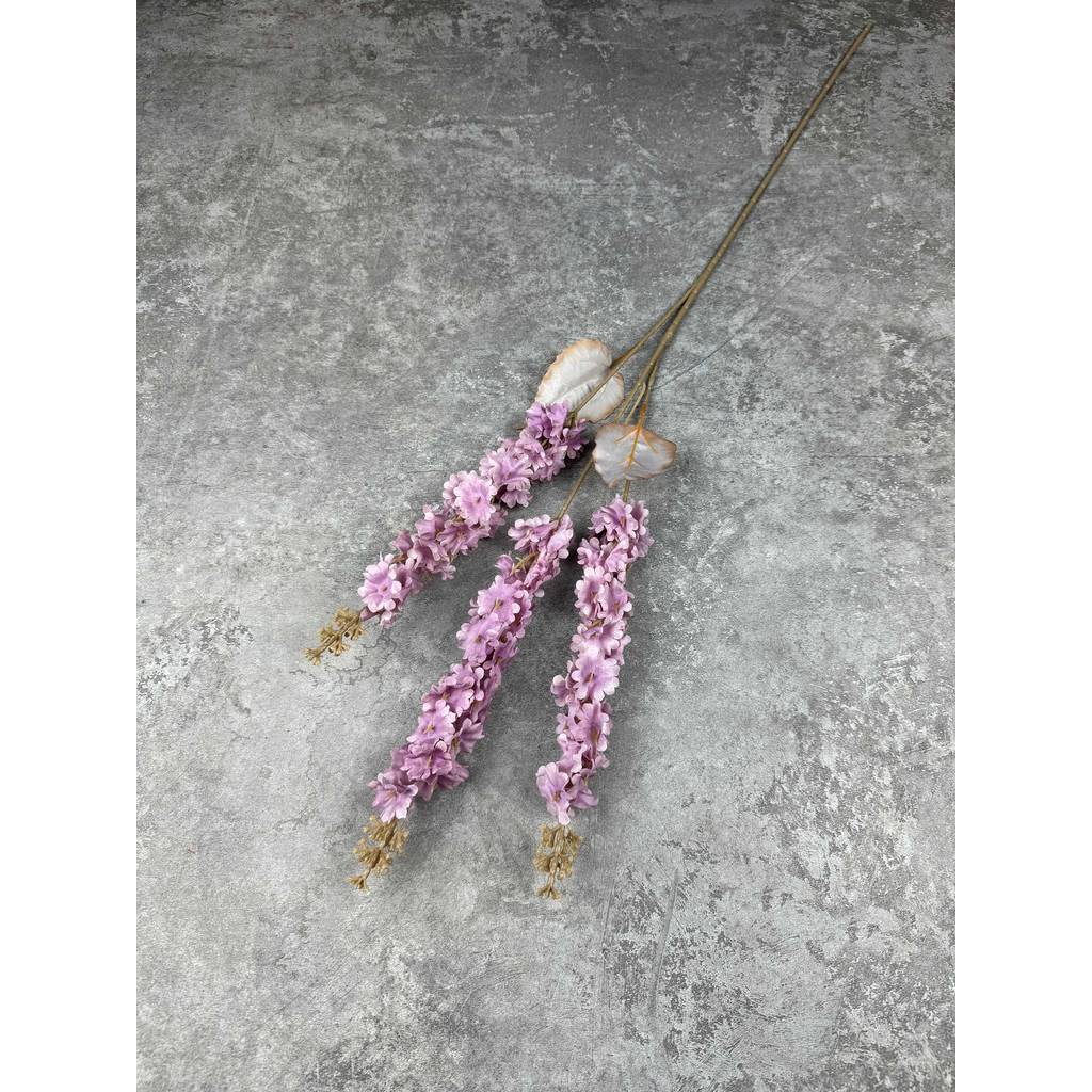 C98 YAKUT Bunga Plastik Hyacinth Eceng Gondok 87CM ARTIFICIAL BUNGA DEKORASI HIAS RUANGAN RUMAH KANTOR STUDIO