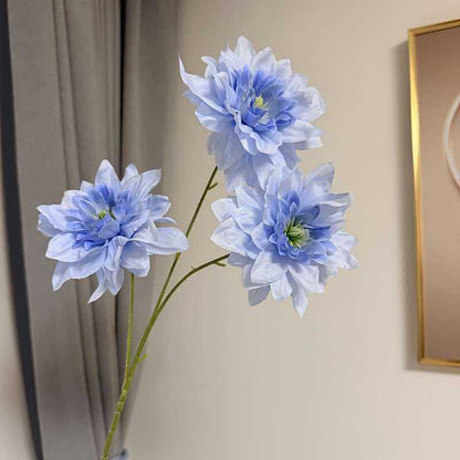 Bouquet bunga C111 DALMAT (x3) Dahlia Artifisial Dekorasi Tanaman