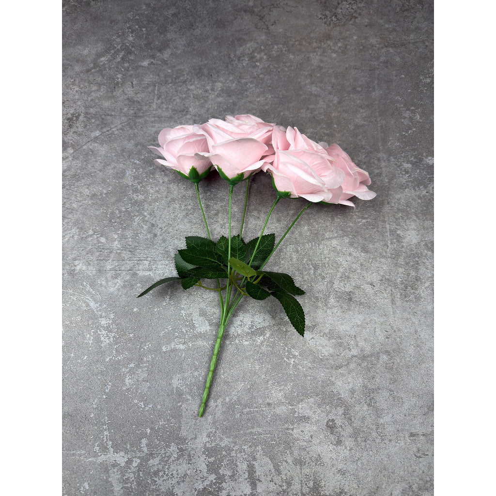 Bouquet bunga P132 MEOLI (x5) ROSE BULGARIA Artifisial Dekorasi Tanaman