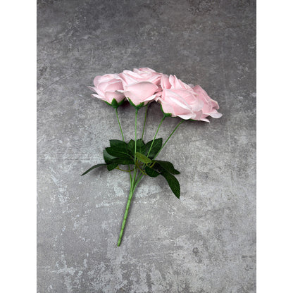 Bouquet bunga P132 MEOLI (x5) ROSE BULGARIA Artifisial Dekorasi Tanaman