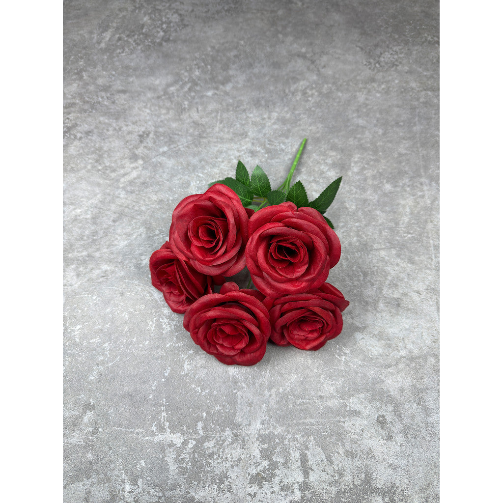 Bouquet bunga P132 MEOLI (x5) ROSE BULGARIA Artifisial Dekorasi Tanaman