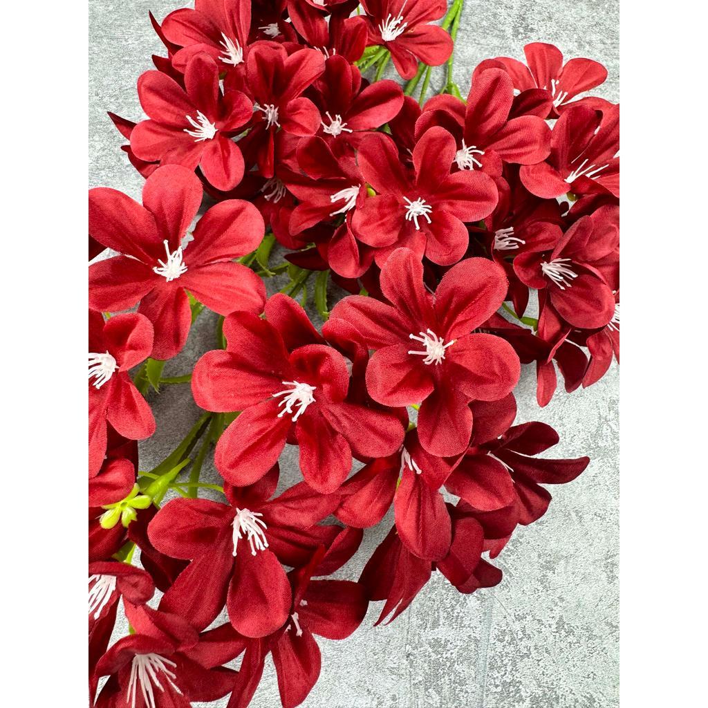 Bouquet bunga C100 SONG Snowflake Artifisial Dekorasi Tanaman