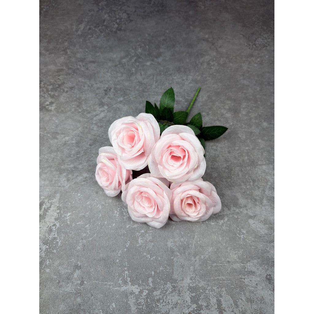 Bouquet bunga P132 MEOLI (x5) ROSE BULGARIA Artifisial Dekorasi Tanaman