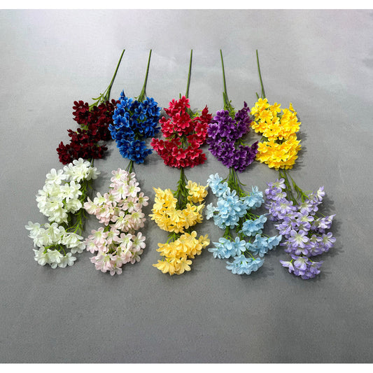 Bouquet bunga C100 SONG Snowflake Artifisial Dekorasi Tanaman