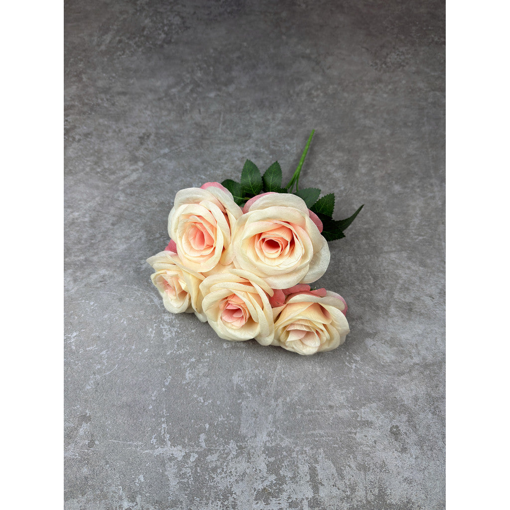 Bouquet bunga P132 MEOLI (x5) ROSE BULGARIA Artifisial Dekorasi Tanaman
