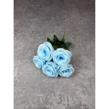 Bouquet bunga P132 MEOLI (x5) ROSE BULGARIA Artifisial Dekorasi Tanaman