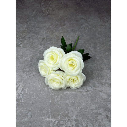 Bouquet bunga P132 MEOLI (x5) ROSE BULGARIA Artifisial Dekorasi Tanaman