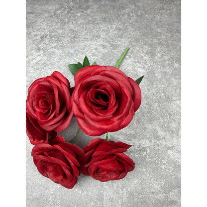 Bouquet bunga P132 MEOLI (x5) ROSE BULGARIA Artifisial Dekorasi Tanaman