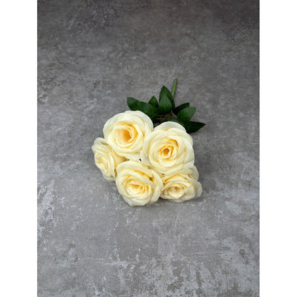 Bouquet bunga P132 MEOLI (x5) ROSE BULGARIA Artifisial Dekorasi Tanaman