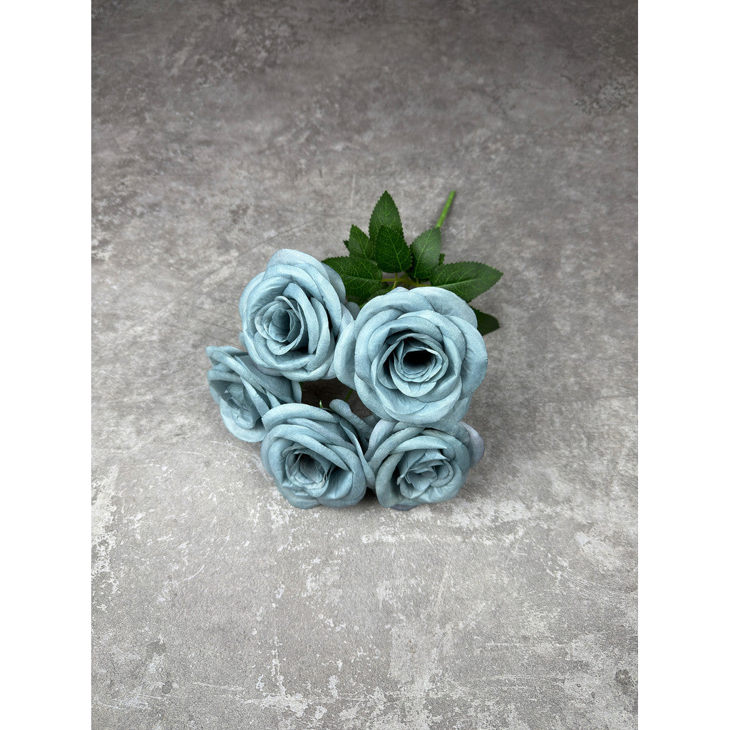 Bouquet bunga P132 MEOLI (x5) ROSE BULGARIA Artifisial Dekorasi Tanaman